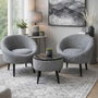 Atelier Del Sofa Lida Linen - Gris